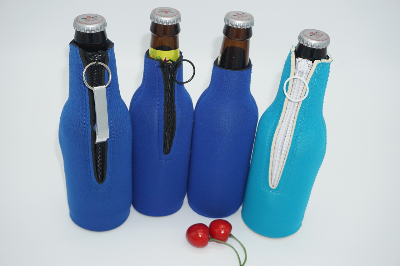 Zipper bottle cooler 