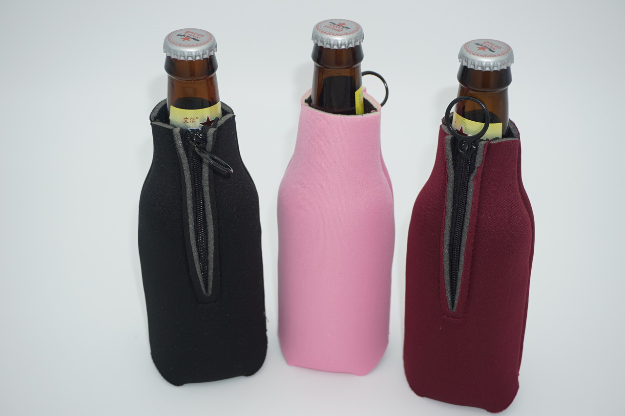 Zipper foam bottle coole